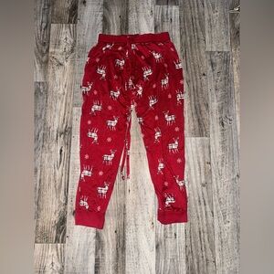 Red Reindeer Pajama Pants
